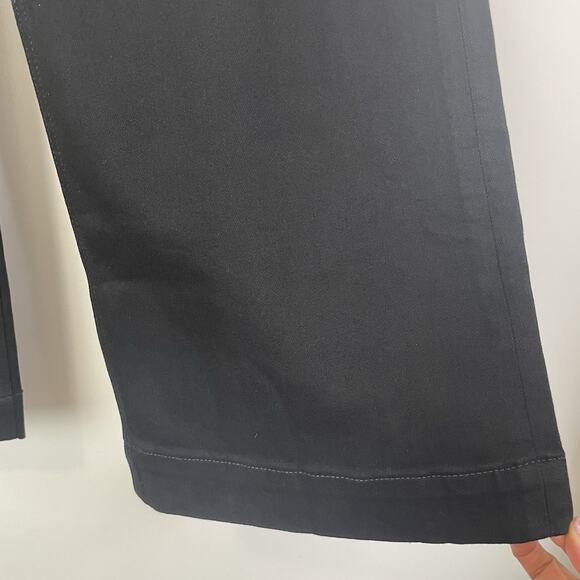 J. Crew Factory Petite High‎ Rise Trouser Jean Black 30P CB676 Minimal Capsule - Picture 8 of 11